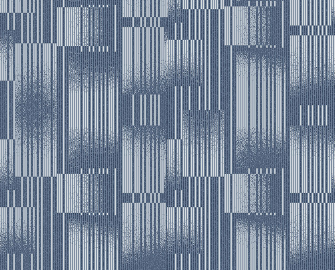 Blue Loop Contemporary Commercial Carpet