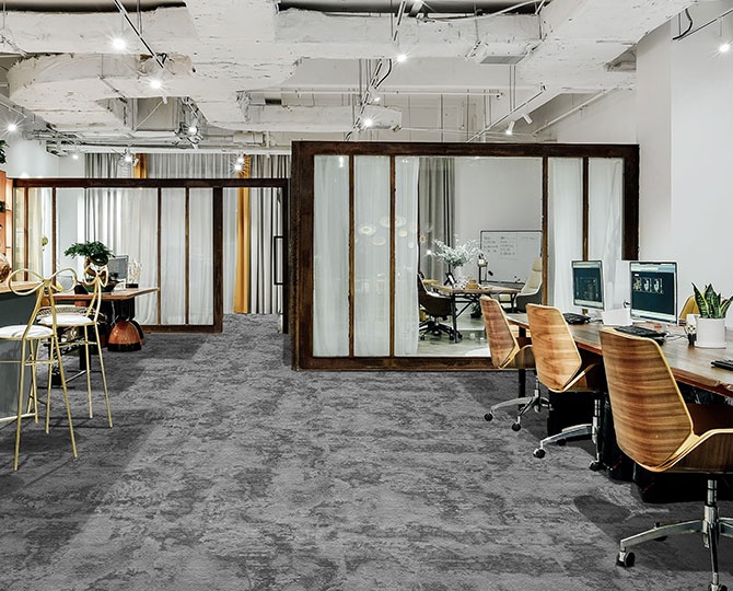 Elantra Square Green Loop Modern Office Carpet Tiles - Nantong HomeDec  Weiya Carpet Co., Ltd.